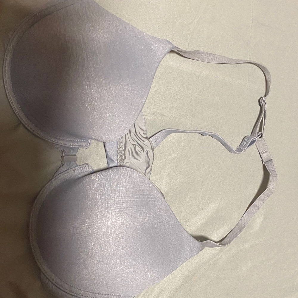 Victoria's Secret Shimmering Silver Bra